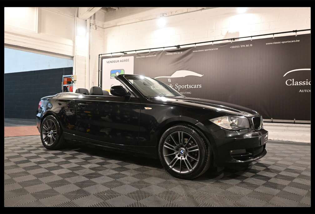 BMW 118d CABRIOLET FACELIFT / PACK SPORT / CUIR / PDC