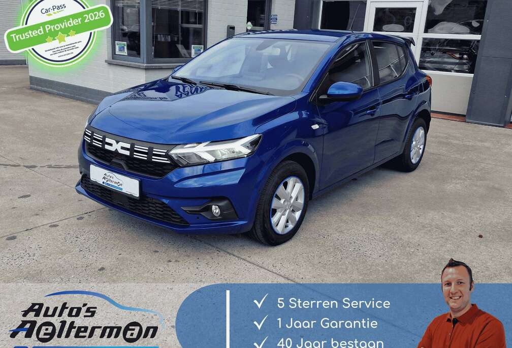 Dacia Sandero 1.0 TCe AIRCO  * LED * APPLE CARPLAY * ANDROID AUTO *  LIKE NEW