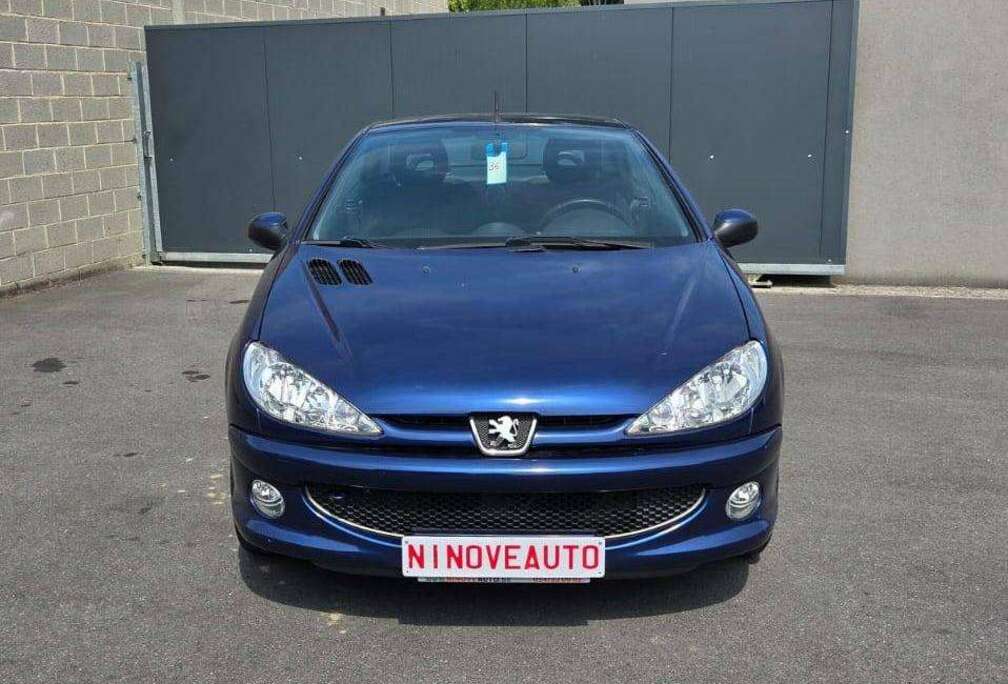 Peugeot 206 CABRIO  1.6i 1 STE EIGENAAR  **109000KM**