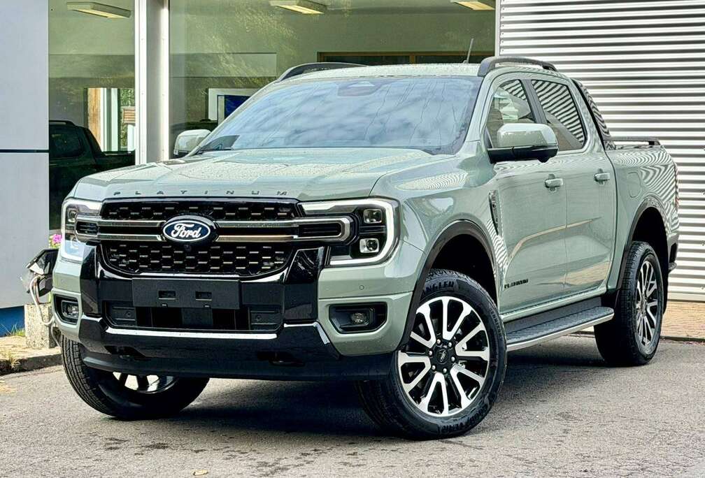 Ford PLATINUM - 3.0 V6 ECOBLUE 240CH A10 + RIDEAU ELECTRIQUE (EN ARRIVAGE)
