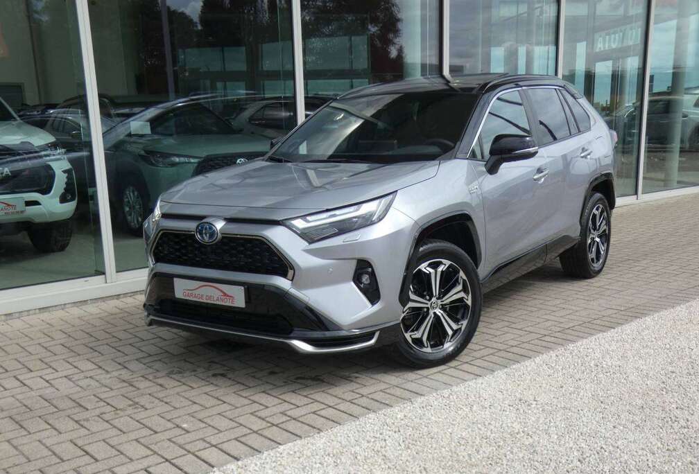 Toyota *PLUG-IN* AWD Style Plus +PANO/OPEN DAK +TREKHAAK +LEDER +Head-up display +Dodehoek +Zetelverwarming +Zetelventilatie