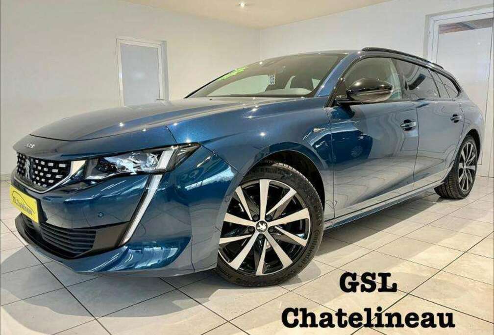 Peugeot 1.5HDi 130cv GT-Line bleu Airco/Cruise/Carplay/Nav