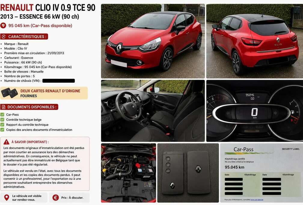 Renault Clio 0.9 TCe Energy Authentique