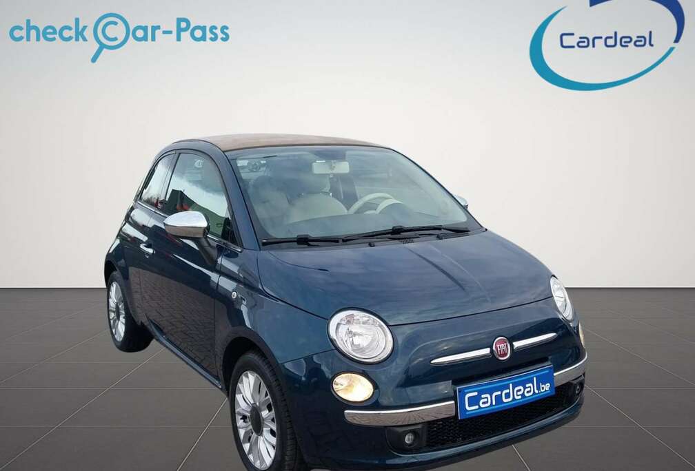 Fiat CABRIO/AIRCO/BLUETOOTH/GARANTIE.12.MOIS/
