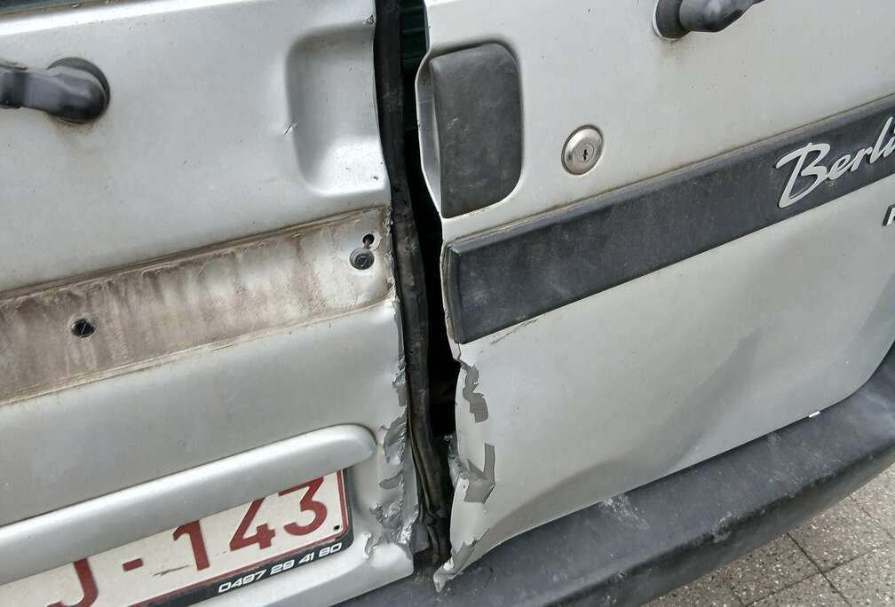 Citroen Berlingo 2.0 HDi 600 kg Hayon/Achterklep