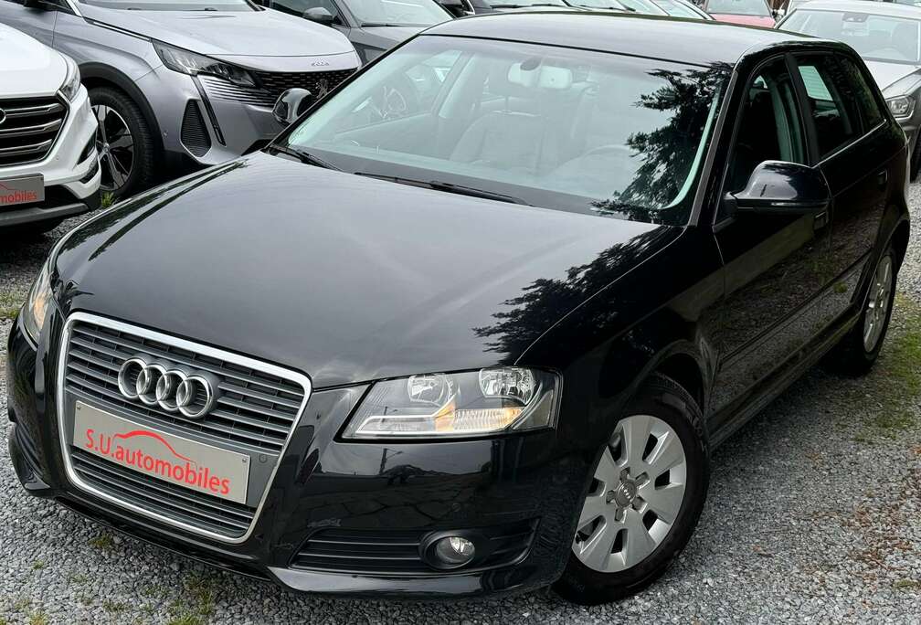 Audi Sportback 1.6 TDi Ambition 96km Cuir/Clim/Gar12Moi