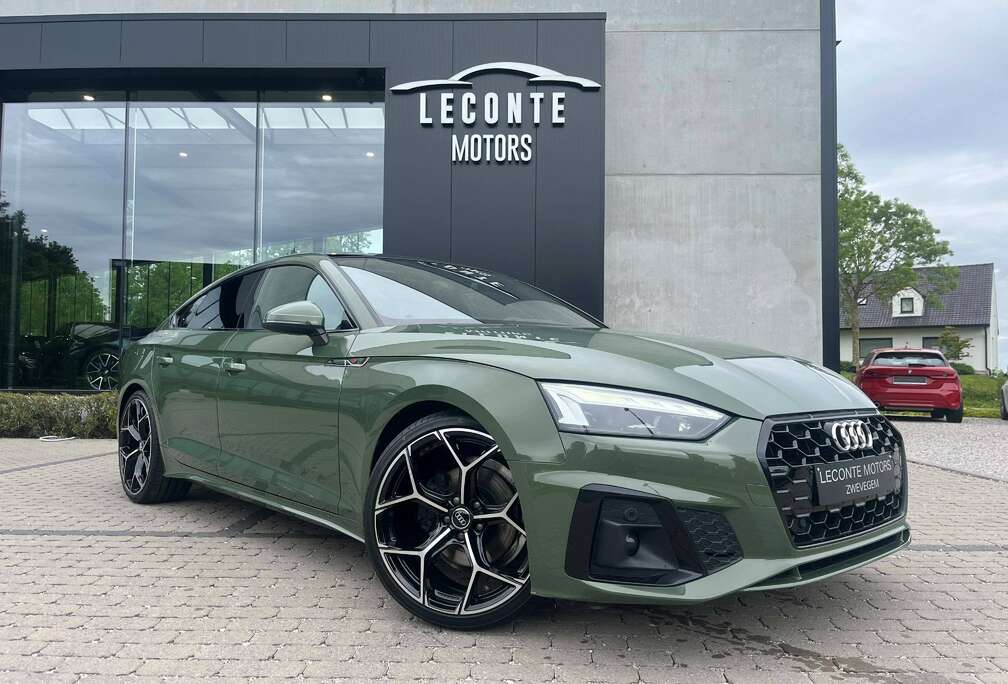 Audi A5 Sportback 35TDI S-Tronic S-Line Panodak/Virtual/Leder/Camera/Carplay/...