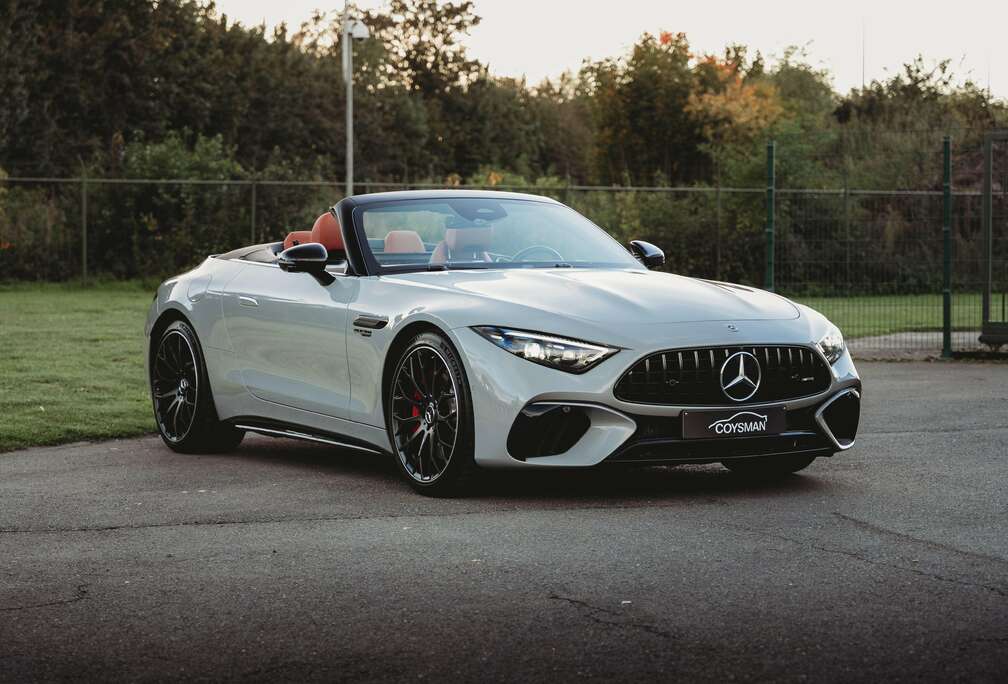 Mercedes-Benz 4 Matic/Roadster/Manufaktur/Nappa/Burmester/Digital Light/Achterasbesturing/Performance Exhaust/AMG Ride Control/Airscarf