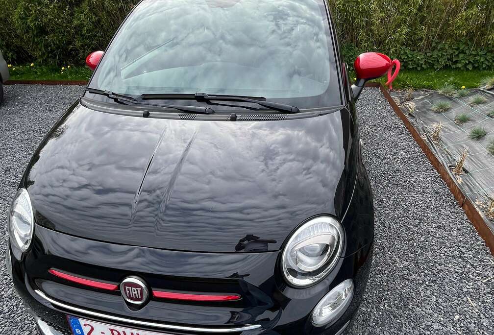 Fiat 500 1.0i MHEV Red