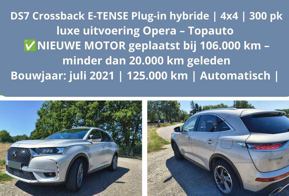 DS 7 CROSSBACK PHEV 1.6 E-TENSE 4x4 Rivoli (220 kW)