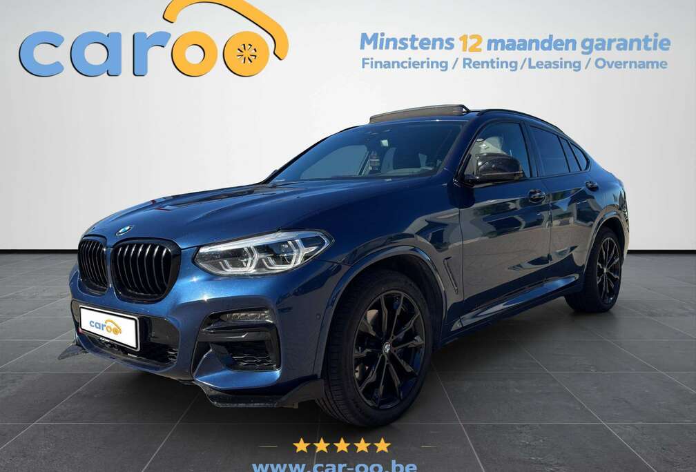BMW X4 M40iAS OPF (EU6AP) *VANAF € 634 PER MAAND* - *M-PAKKET - OPEN DAK - APPLE CARPLAY - MEMORY SEATS - 360° CAMERA*