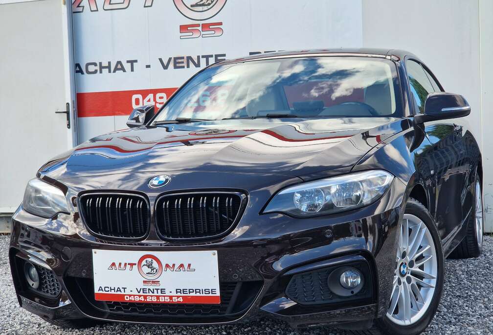 BMW d Coupé PACK M SPORT 136CH**GPS**CUIR**PDC