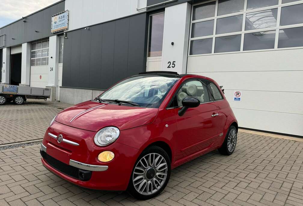 Fiat 500C 1.3 Virtual display / Gekeurd / 12M. Garantie