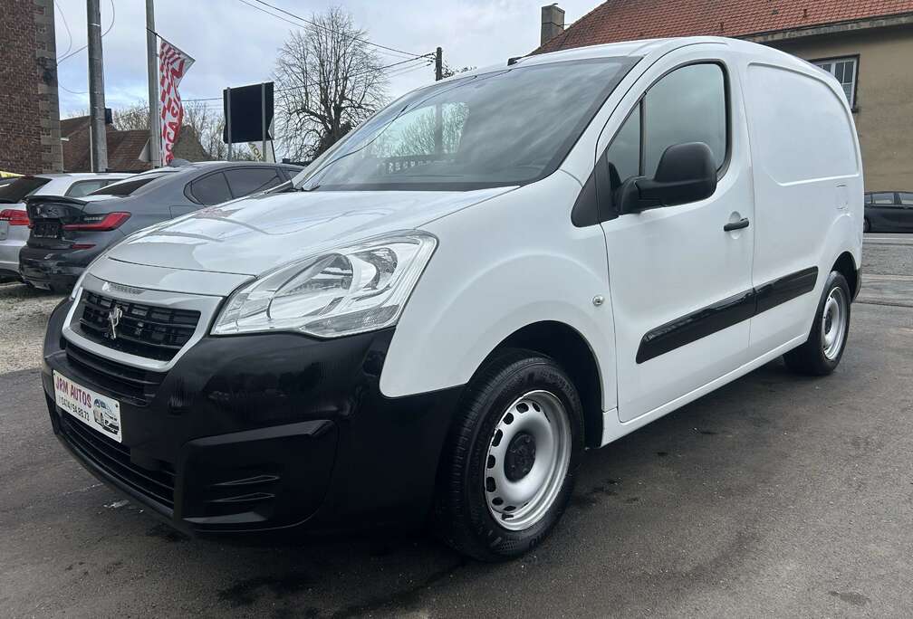 Peugeot 1.6BlueHDi UTILITAIRE 3 PLACES 1er Proprio EURO6B *** CLIM/CAPTEURS/CRUISE CONTROL ***