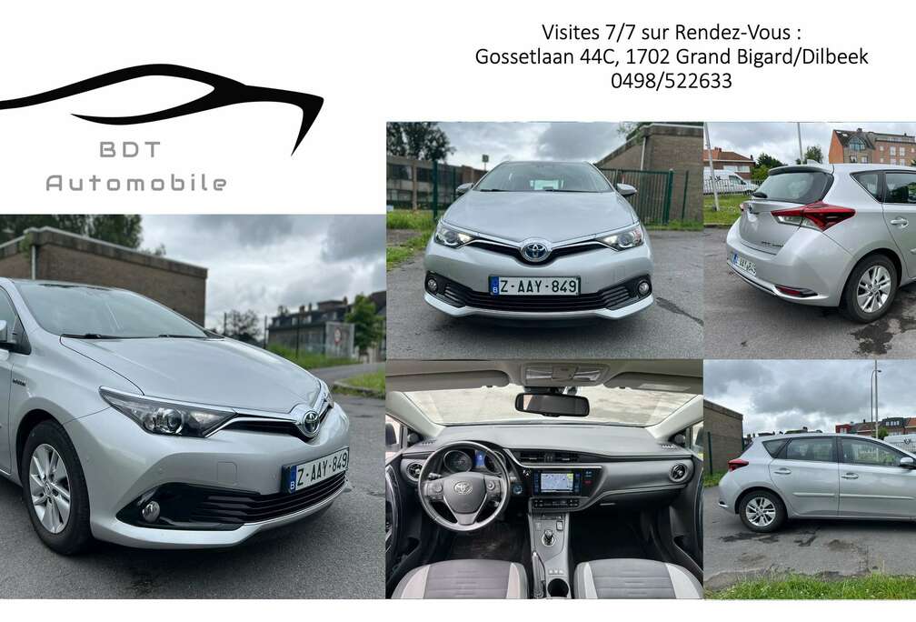 Toyota 18Hybrid GPS Caméra Bluethoot ParkAssist Carnet