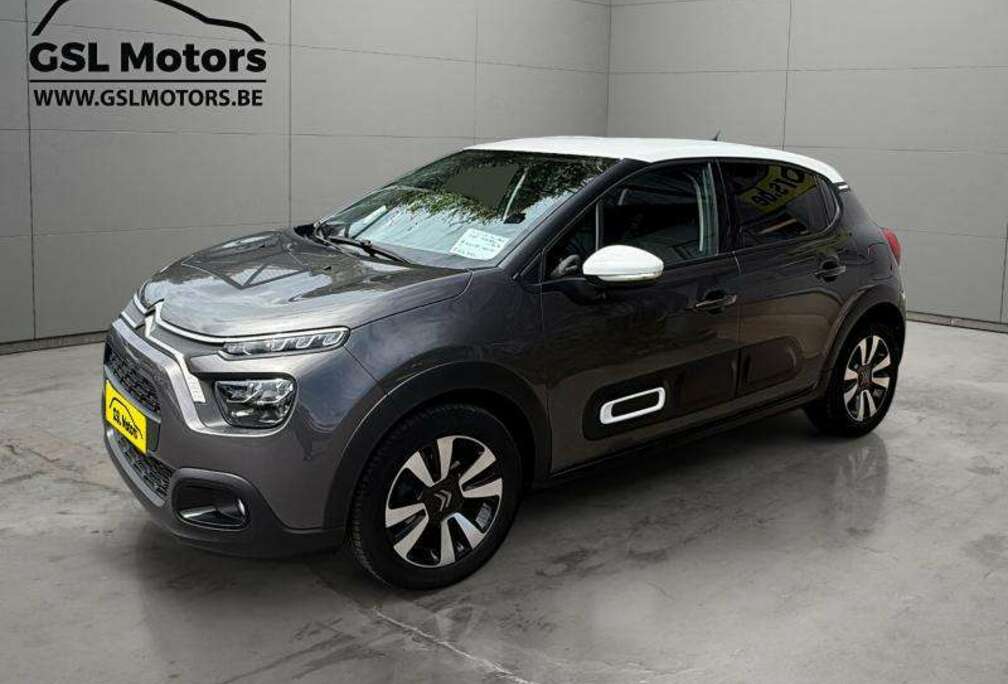 Citroen 1.2 83cv gris 07/21 55789km Airco GPS Camera