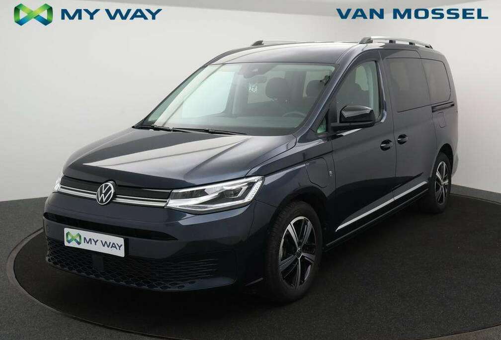 Volkswagen Caddy Style Maxi 1.5TSI eHybrid PHEV 7ZITPLAATSEN *HALF LEDER*NAVI*FULL LED*APP CONNECT*ADAPTIVE CRUISE*DIGITAL DASHBOARD