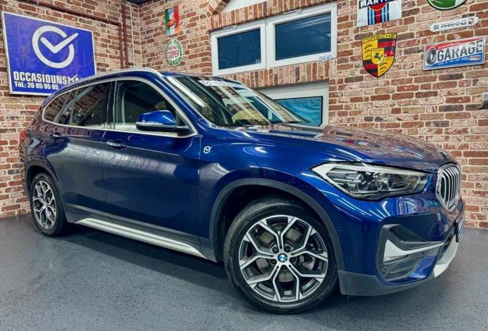 BMW X1 25e 220cv Auto xDrive Cuir/SiègCh/Cam/ALU18