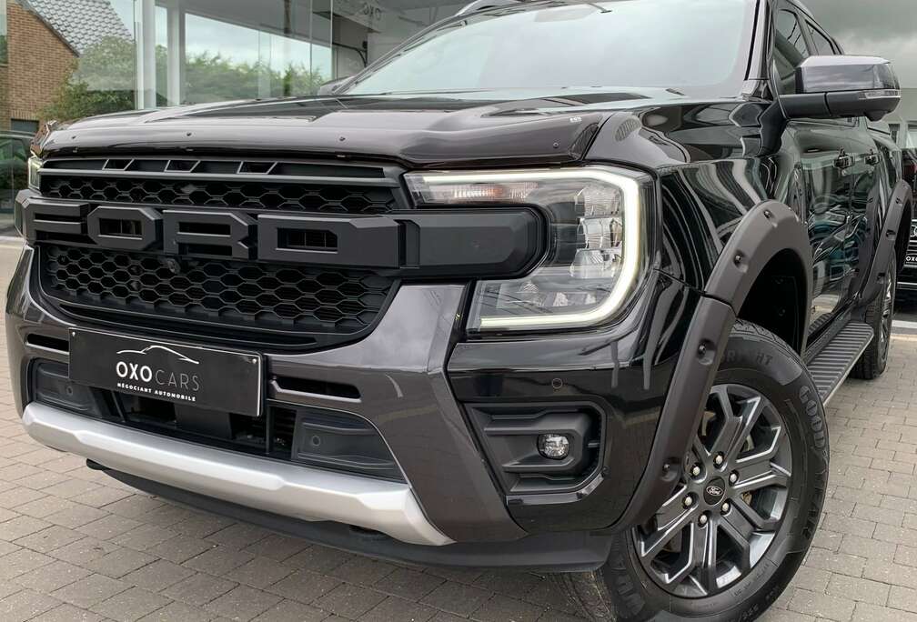 Ford 2.0D 205CV / 4WD WILDTRAK / FULL OPTIONS / 360 / COUVRE BENNE ALPHA SC-Z / ELARGISSEUR / CALANDRE RAPTOR / 35.942€ HTVA