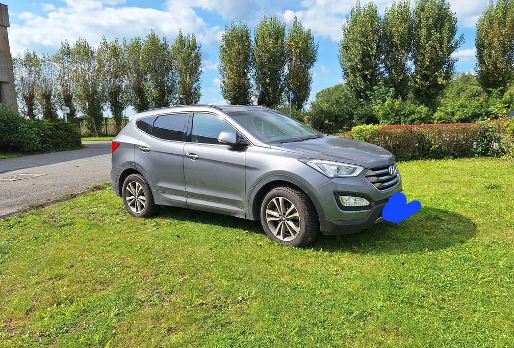 Hyundai Santa Fe blue 2.0 CRDI 4WD Style