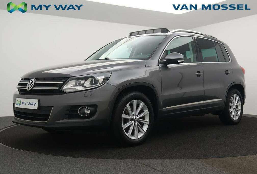 Volkswagen Tiguan Sport & Style 1.4TSI BlueMotion Technology 150PK *PANODAK*LEDER*PDC*ZETELVERWARMING*BLTH*RADIO*...*