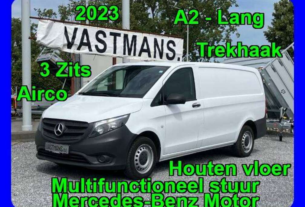 Mercedes-Benz 17.000€ + BTW / Mercedes Motor 1.950 cc / Trekhaak / Lang A2 / Houten vloer / Multifunctioneel stuur