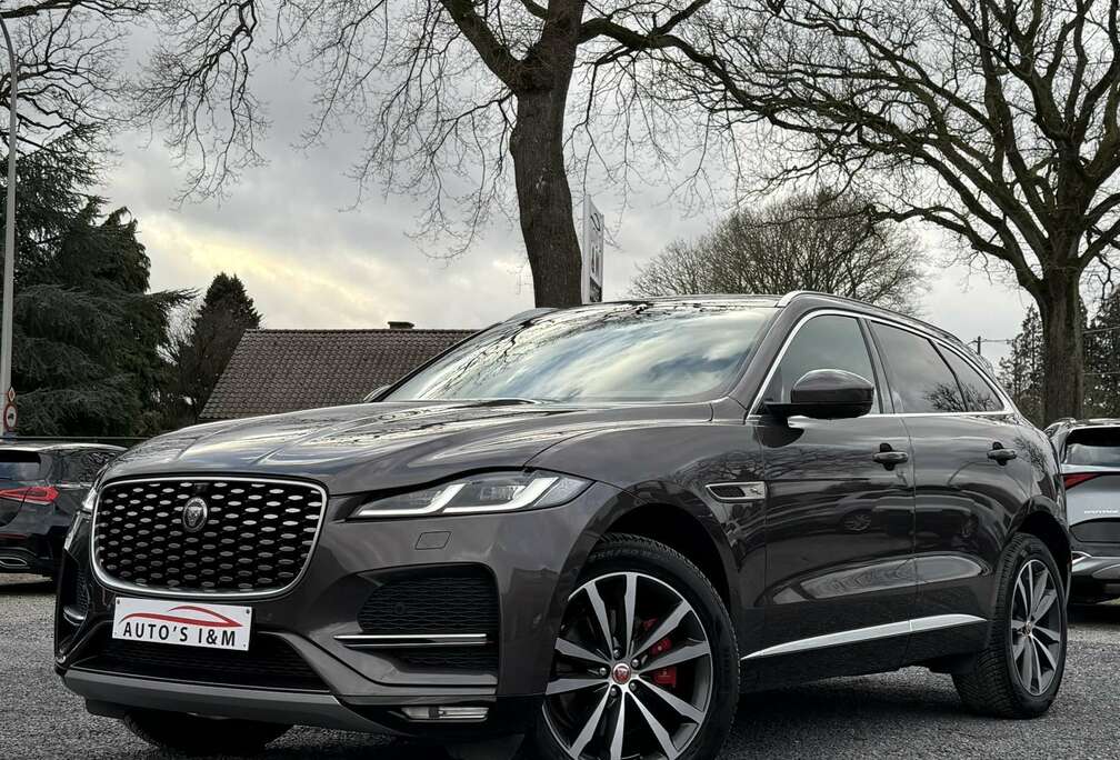 Jaguar D200 AWD Pano Meridian Head-Up Leder 360 Camera