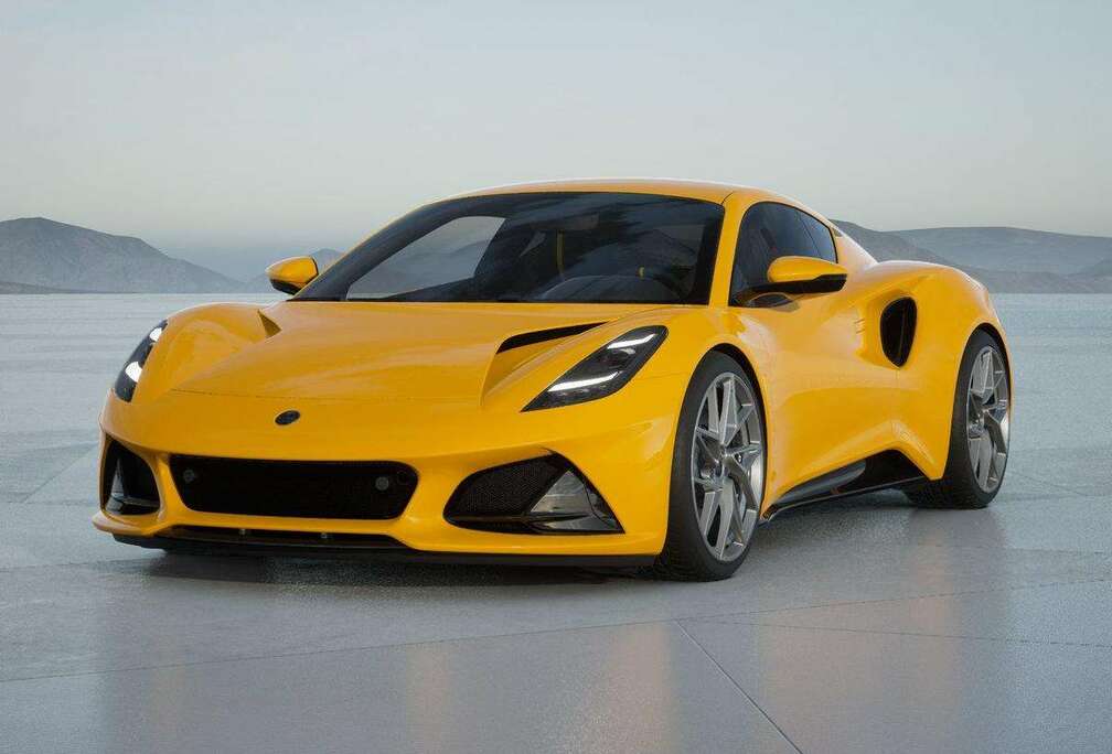 Lotus TURBO SE - HETHEL YELLOW - BLACK & YELLOW NAPPA