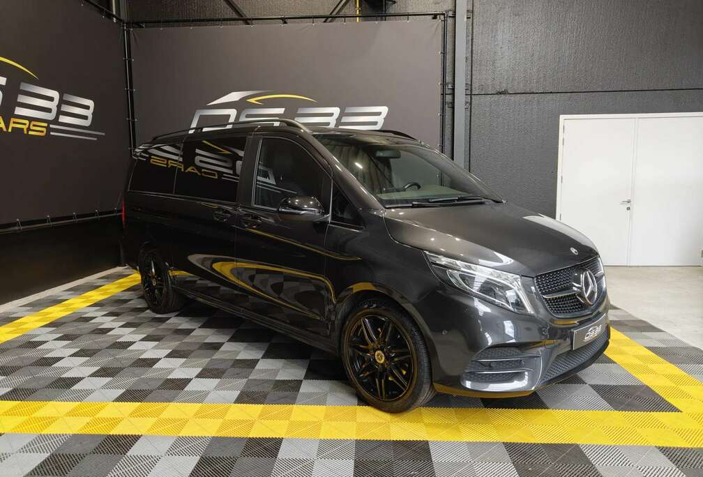 Mercedes-Benz d AMG+Night 5-zit/LEd/Leder/CAM/19\