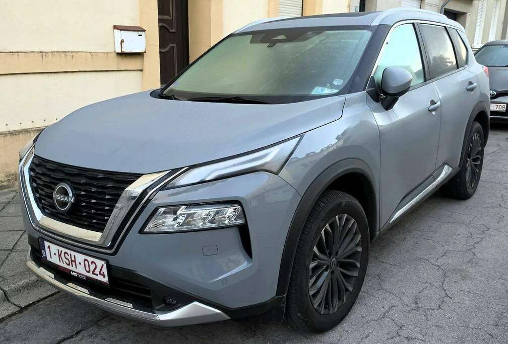 Nissan X-Trail 1.5 T MHEV Tekna 7pl.+toit pano+att remorque+peint métal garantie 10 ans/160000km