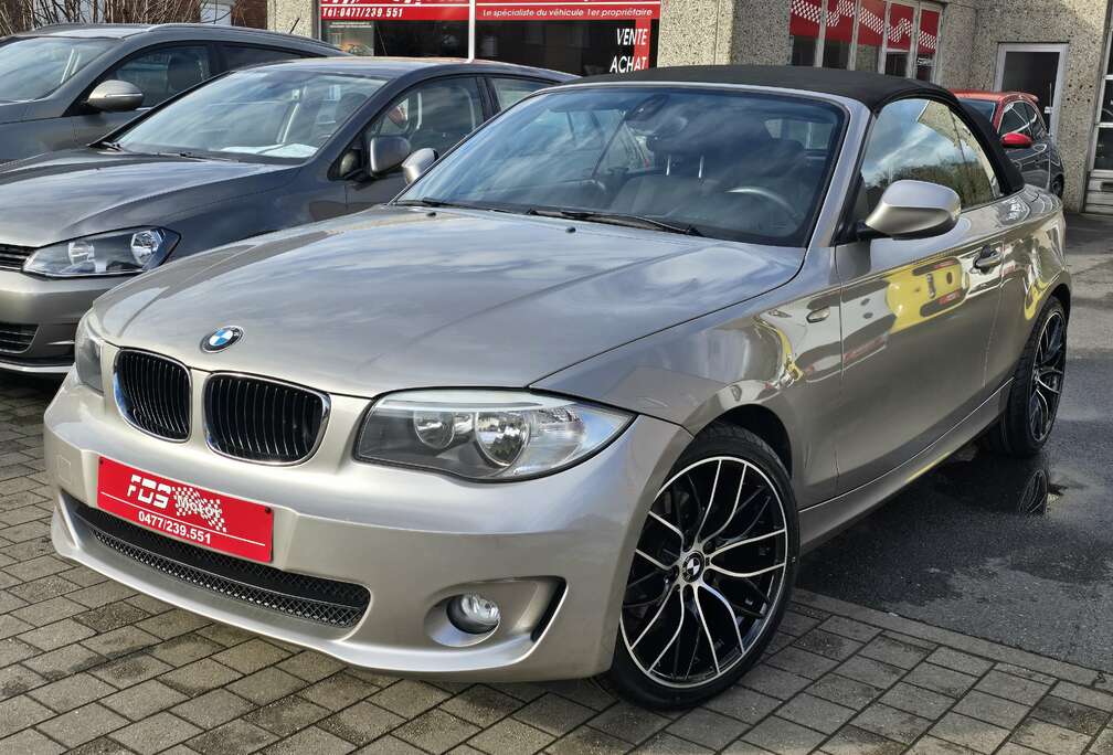 BMW 118 d CABRIO / JANTES 18P / AIRCO /GARANTIE 1AN