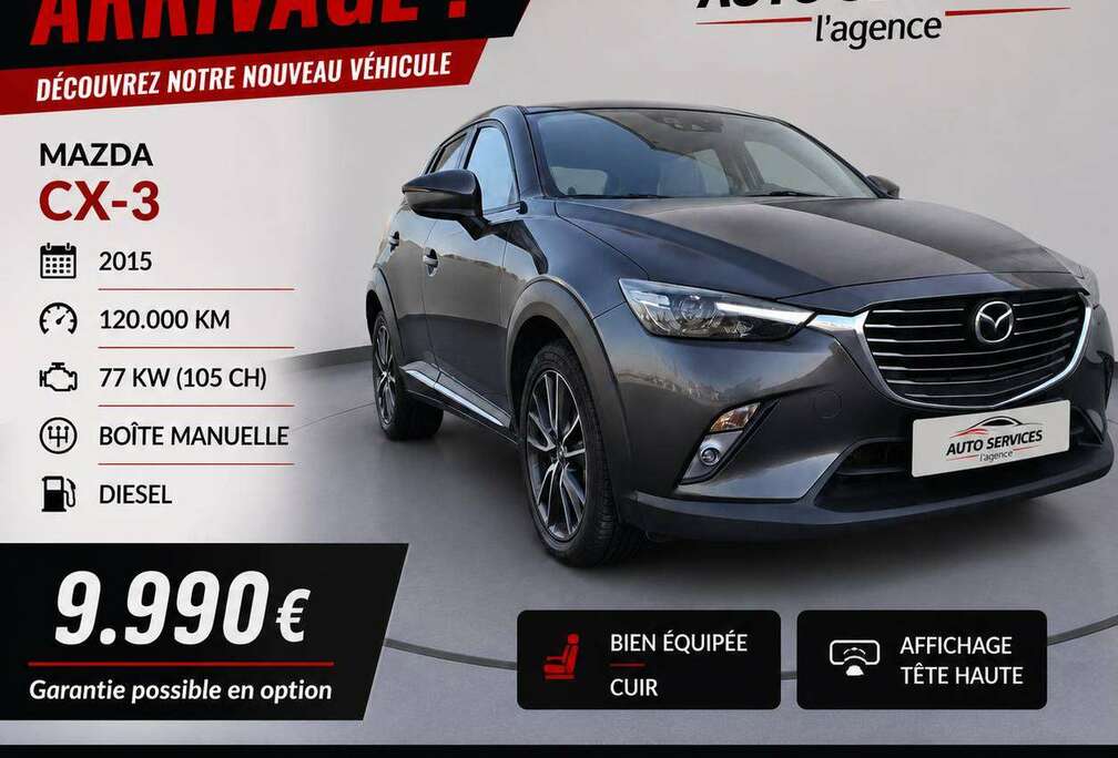 Mazda CX-3 1.5 SKYACTIV-D 2WD Play Edition