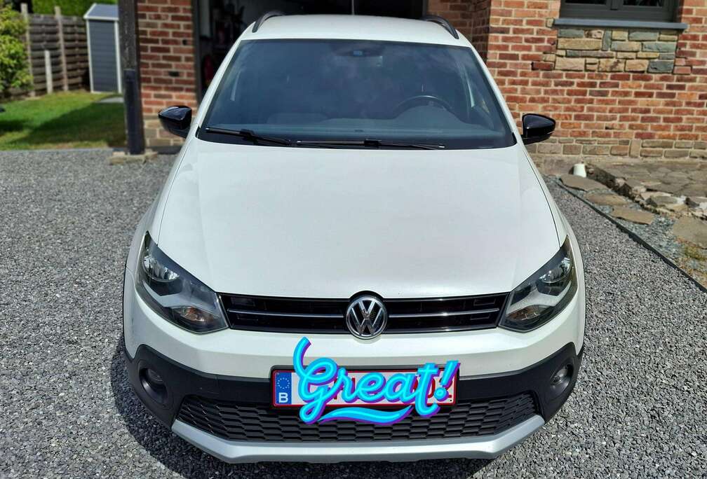 Volkswagen Crosspolo 1.6 CR TDi Urban White