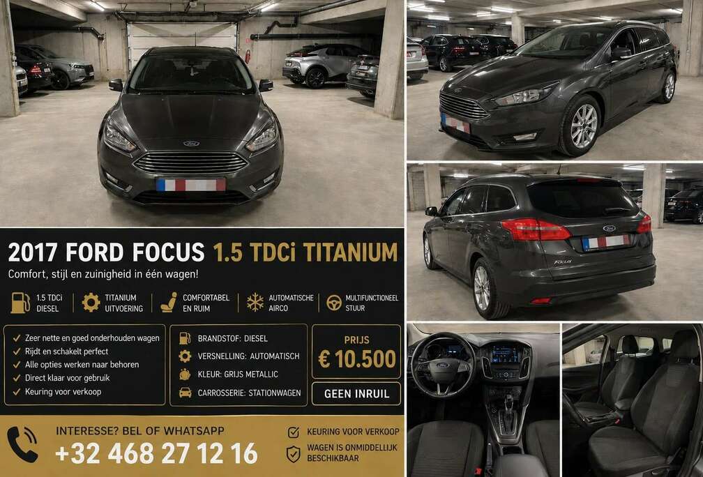 Ford 1.5 TDCi DPF Start-Stopp-System Aut. COOL&CONNECT