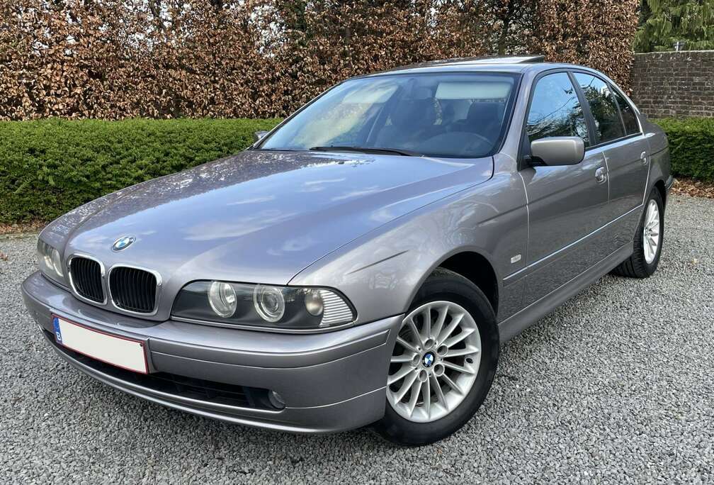 BMW 525i Automaat, GPS 16/9, Leder, Schuifdak, ... 1 eigenaar