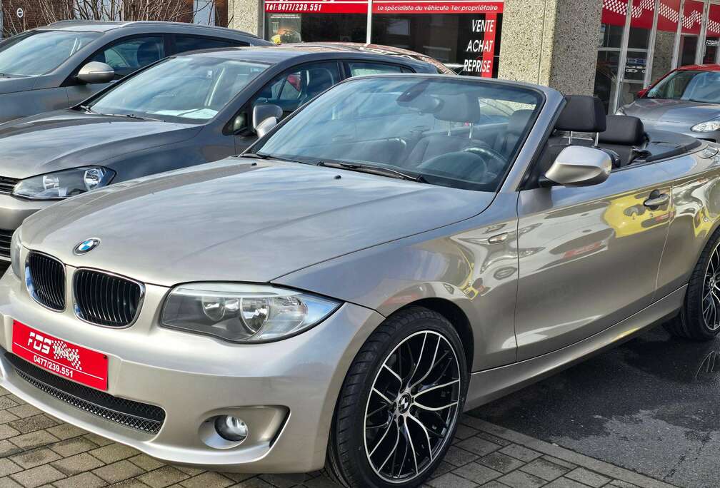 BMW 118 d CABRIO / JANTES 18P / AIRCO /GARANTIE 1AN