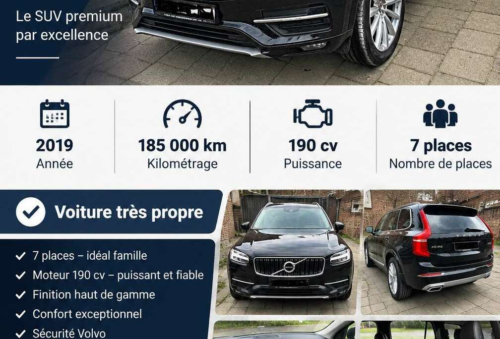 Volvo 2.0 D4 FWD Momentum 7pl. Geartronic