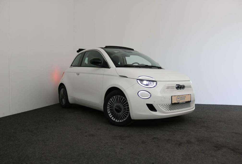 Fiat ELEKTRISCH CABRIO RED VERSIE *CAMERA+SENSOREN*DAG*