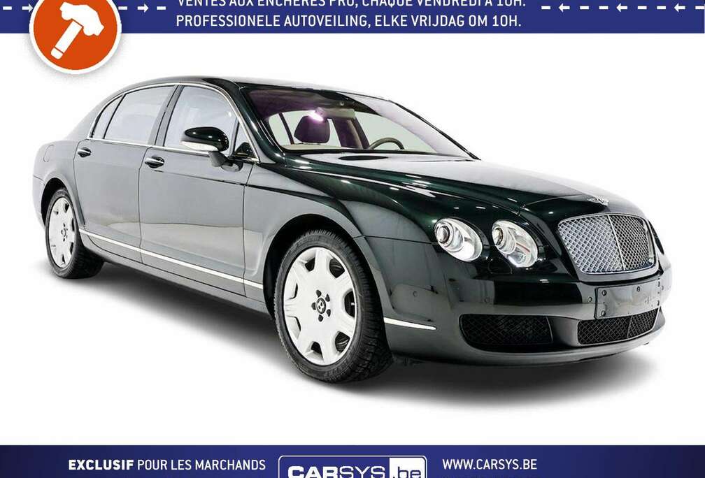 Bentley 6.0 W12 560 - AWD - BVA 1ERE MAIN - CARNET COMPLET