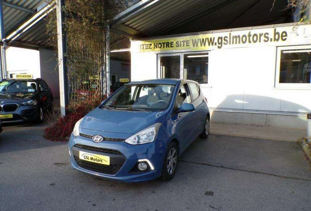 Hyundai 1.0i 65cv Automatique Bleu 06/14 74.462km Airco Ra