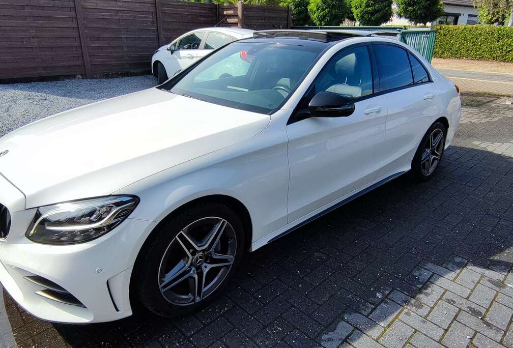 Mercedes-Benz C+200+d+9G-TRONIC+AMG+Line