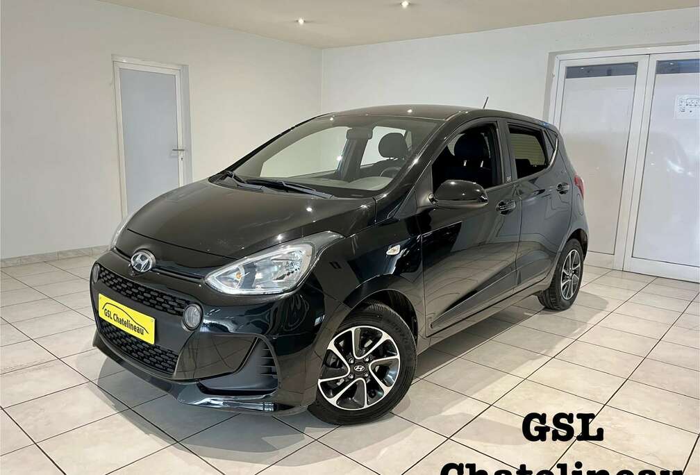 Hyundai 1.0i 67CV GO 22840 km Noir Airco/cruise/Bluetooth