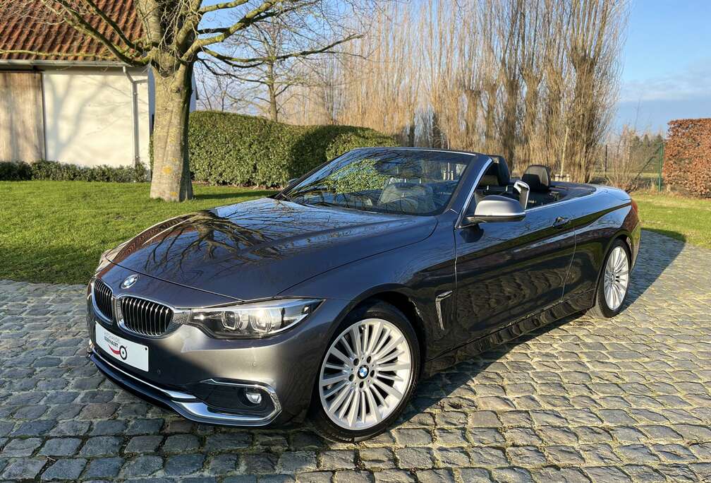 BMW 420d Cabrio 68000km/led/nav/leder/cruise/garantie