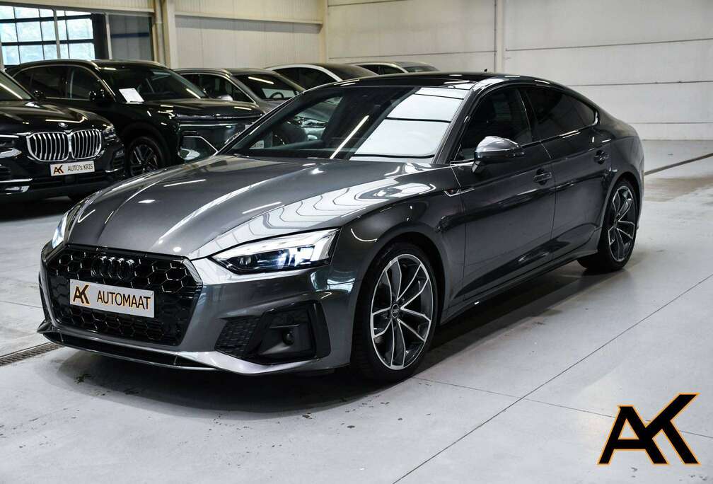 Audi A5 Sportback 35 TFSI S-Line S-tronic - NAVIGATIE / OPEN-PANODAK / CAMERA / SMARTLINK / PDC / CC