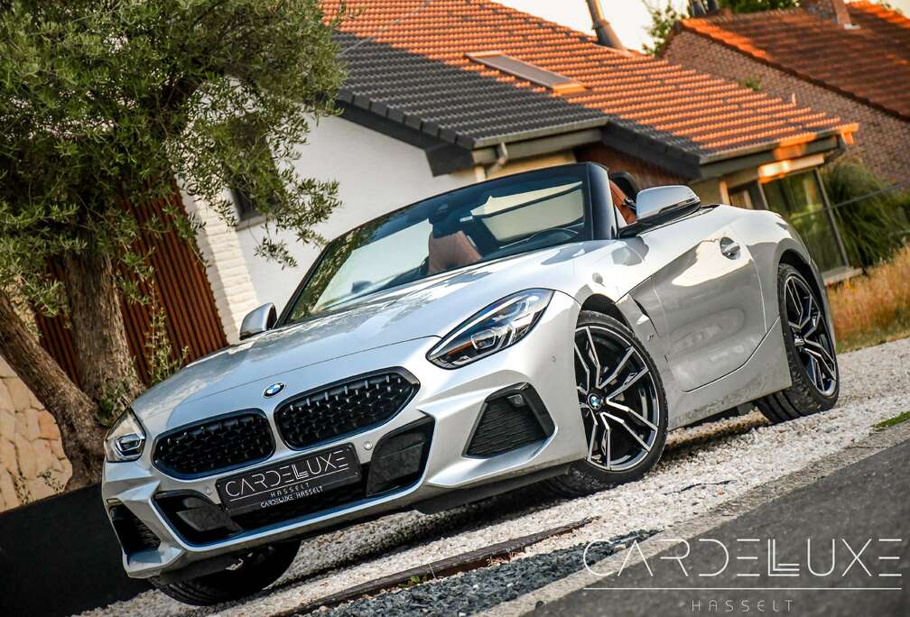 BMW Z4 - 20i SILVER MET COGNAC !! VERKOCHT/  SOLD / VENDU /