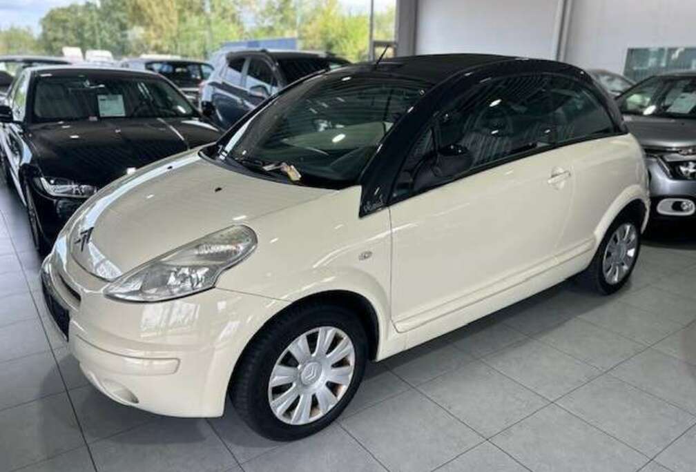 Citroen C3 Pluriel 1.4 HDi Aquarelle met automatische airco en het dak perfect werkend!