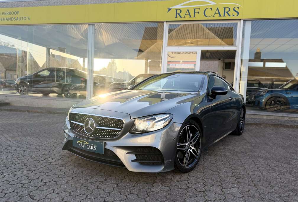 Mercedes-Benz Coupe E 220 d AMG LINE - GARANTIE - CARPASS - PANO - BURMESTER - 360 -