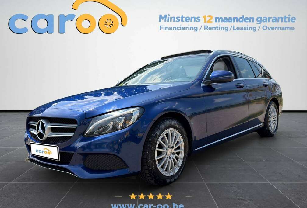 Mercedes-Benz C 180 d BlueTEC Break AVANGARDE *OPEN DAK - ZETELVERWARMING - ELEKTRISCHE KOFFER*