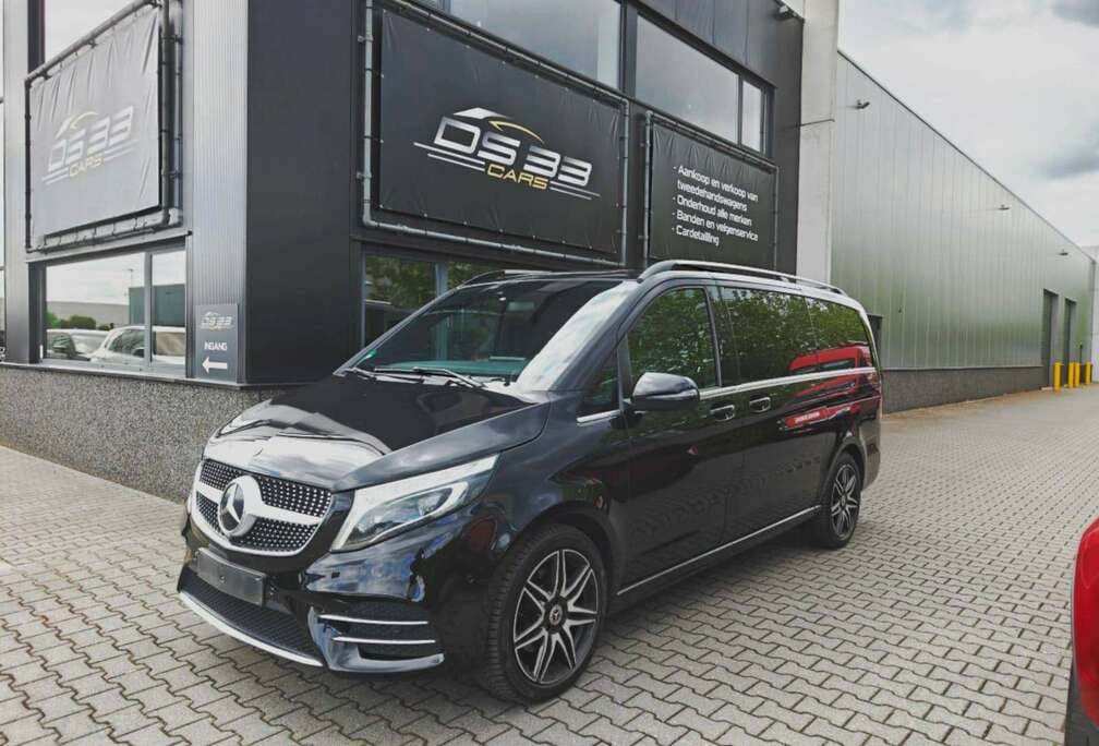 Mercedes-Benz d AMG 5-zit/AIR/ElekDeuren/360/Trekhaak/Burmester/Ambi/LED/Leder/Apple