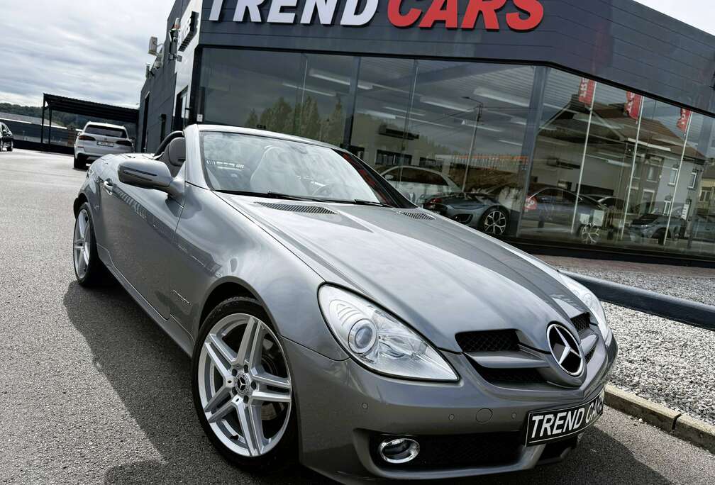 Mercedes-Benz SLK 200 Kompressor AUT. AMG CAP AR/AV BOISERIE BLUETHOOTH NAVI GA1AN